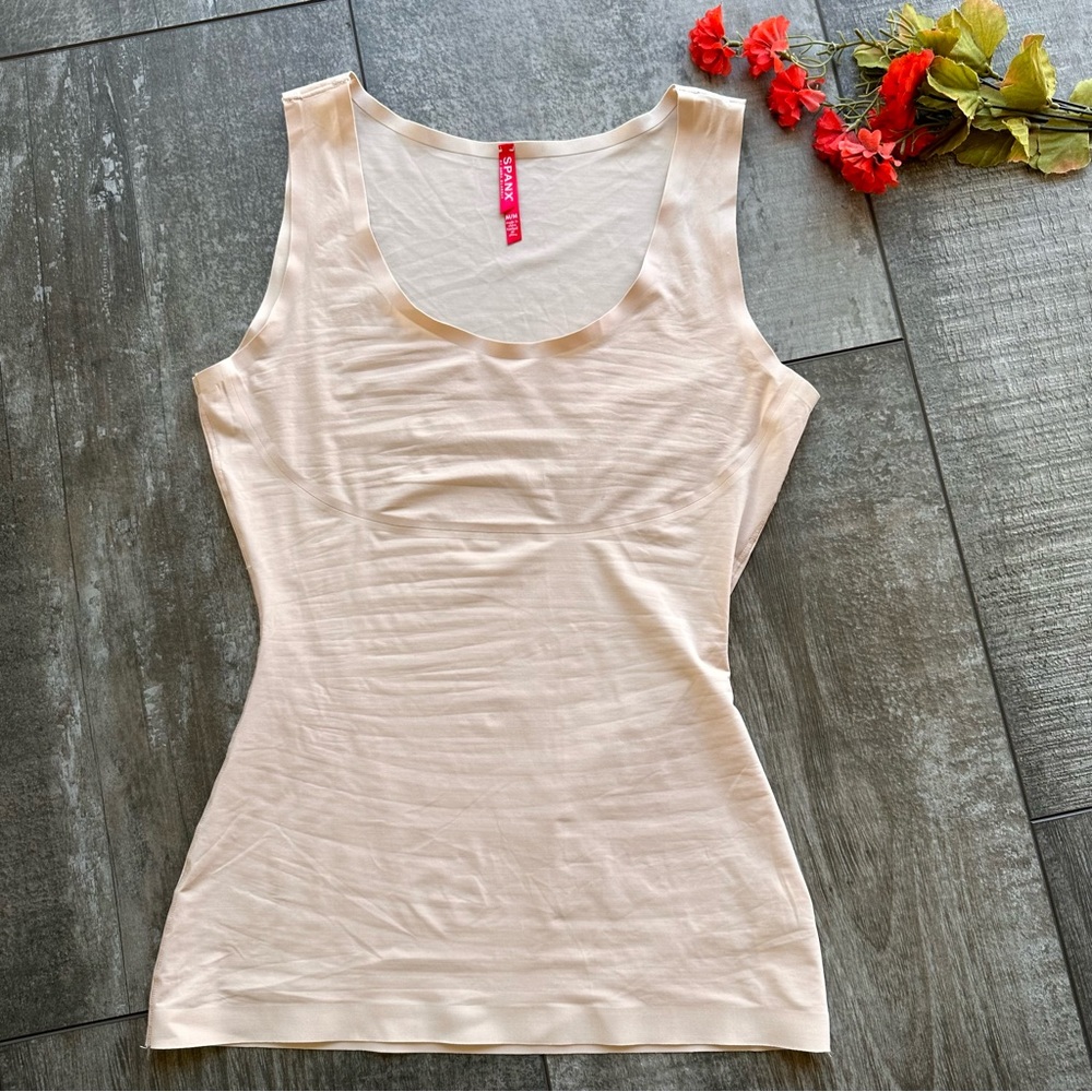 SPANX By Sarah Blakely Shapewear Tank Top Medium nude